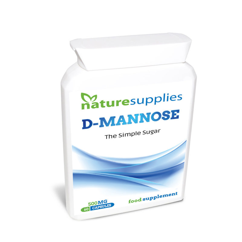 Dmannose Capsules 500mg (Vegan) Naturesupplies