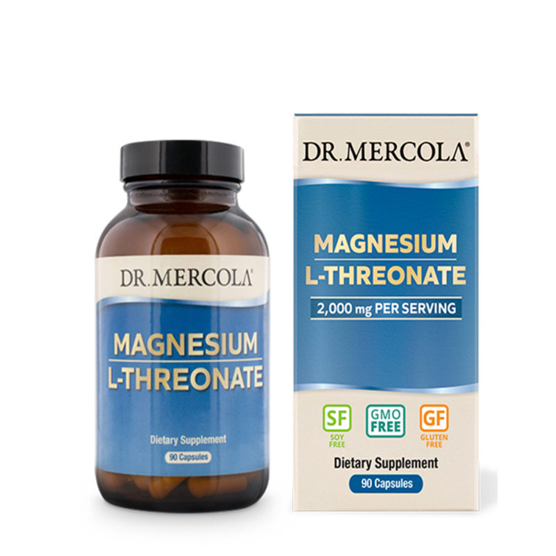 Dr Mercola Magnesium LThreonate Capsules 2000mg Naturesupplies