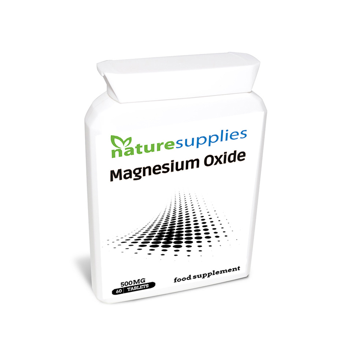 Magnesium Oxide Tablets x 60 (500mg) Naturesupplies