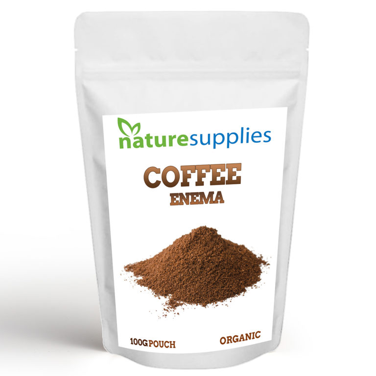Coffee Enema 100g Organic Detox Roasted Fine Blend Naturesupplies