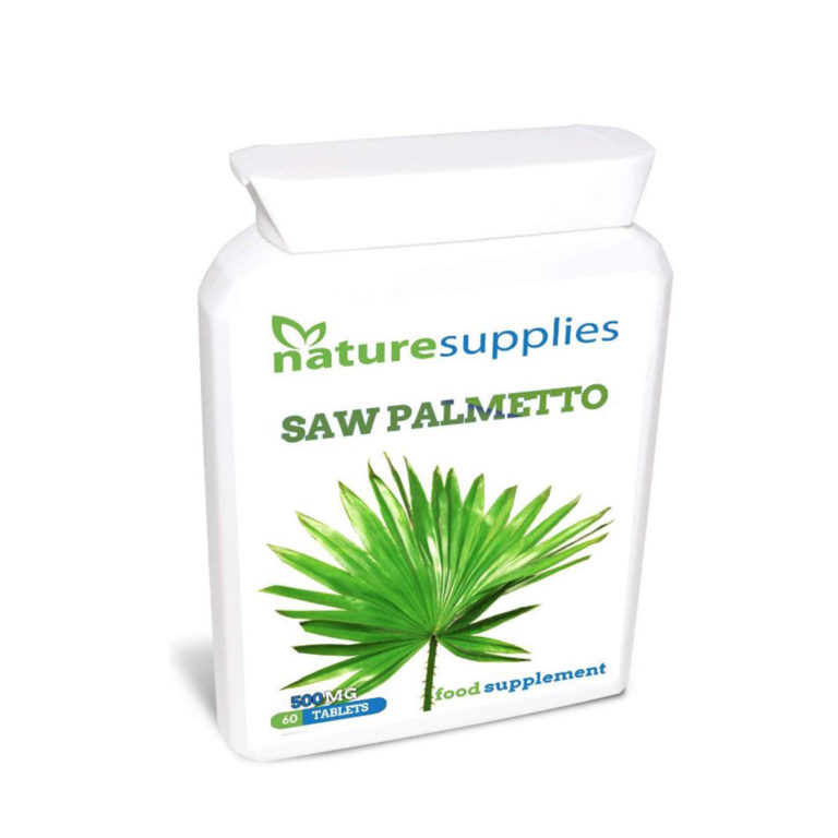 Saw Palmetto Tablets x 60 (500mg) Prostate BPHNaturesupplies