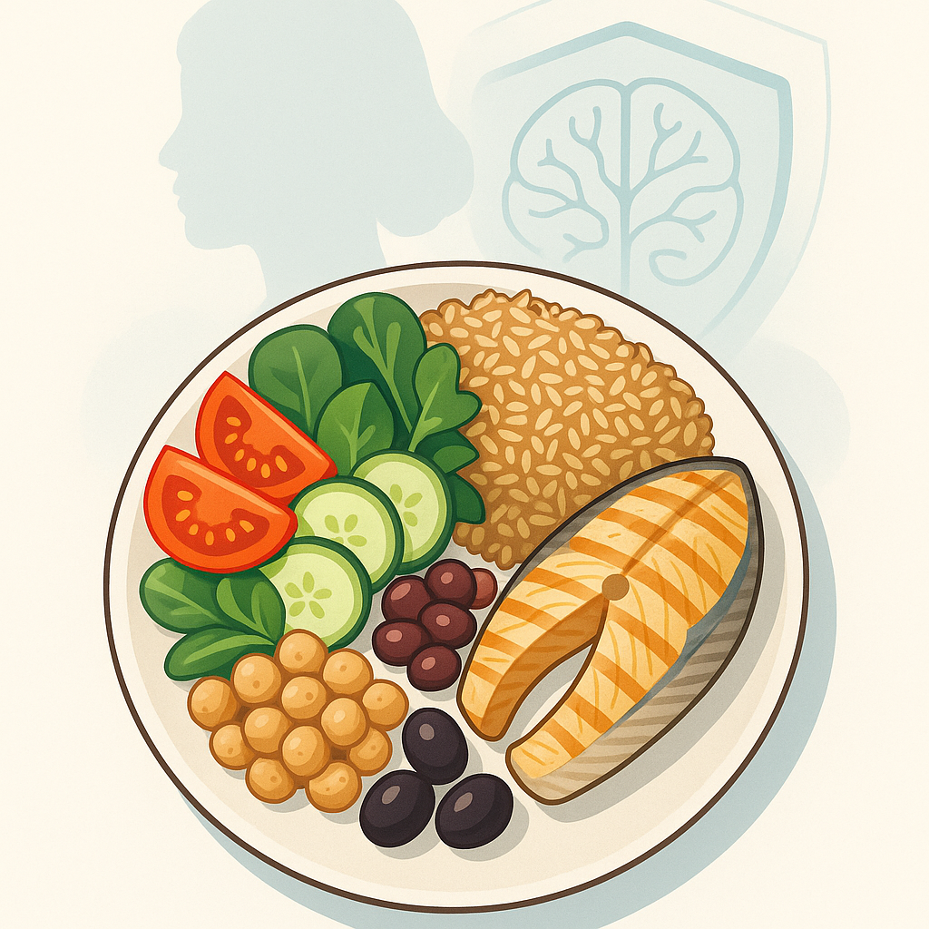 How a Mediterranean Plate May Help Protect Women From Stroke